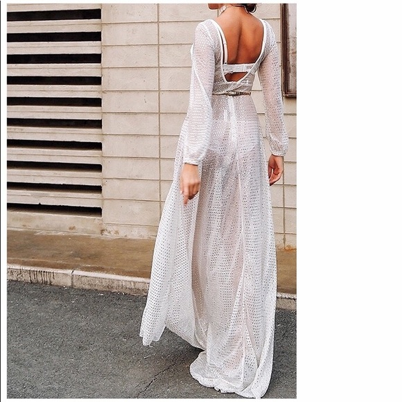 ❥Halloween long mesh see through - Picture 4 of 7